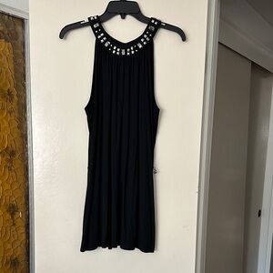 Elegant Black Sleeveless Top